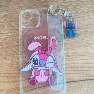 Case-Mate Clear Pink Character Phone Case with Charm